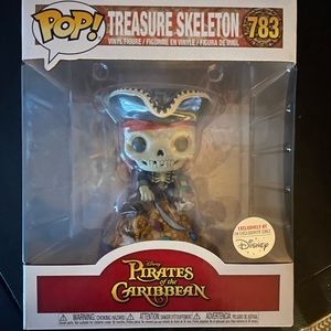 Funko Pop Disney Parks exclusive Pirates of the Caribbean treasure skeleton MIB